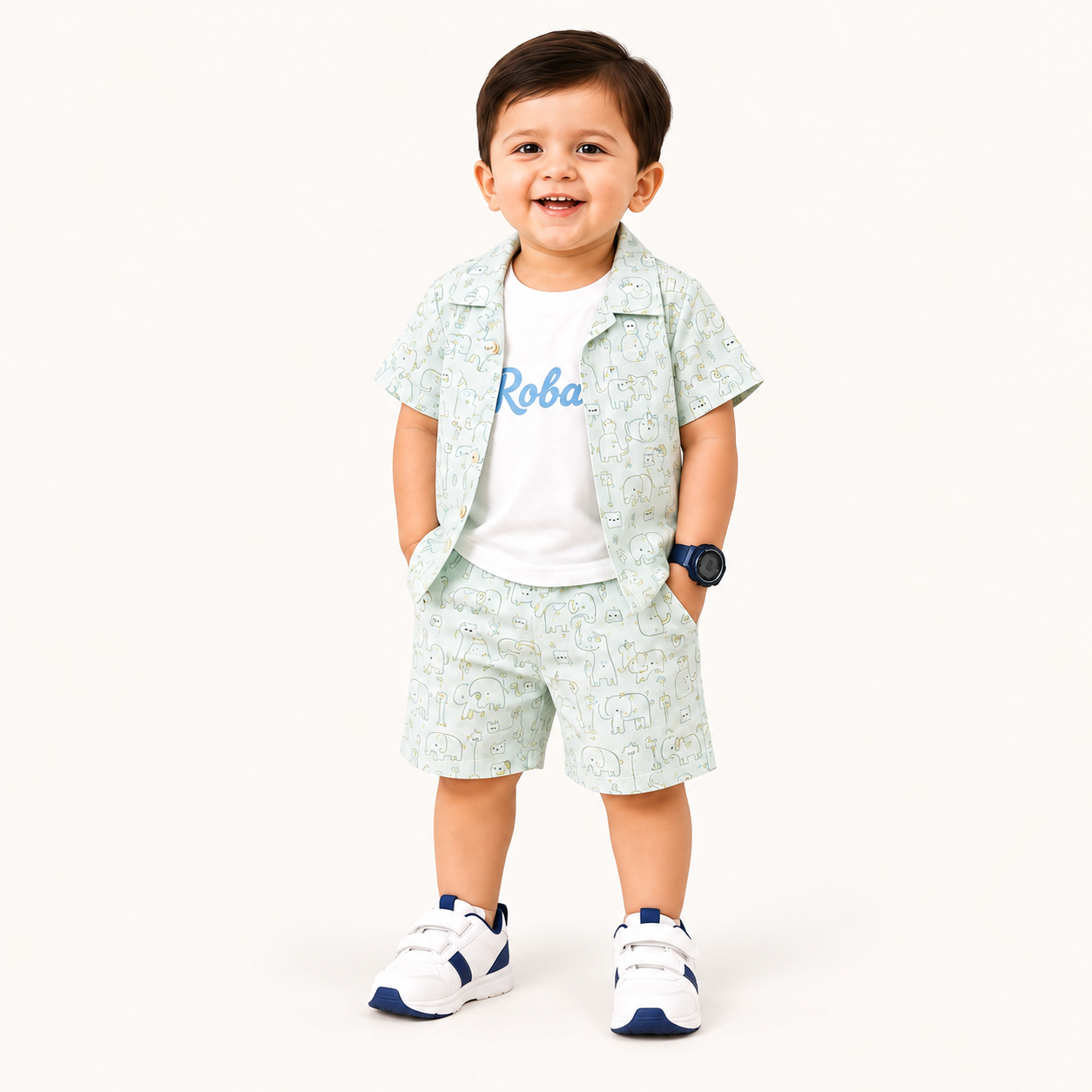 Mint Safari Buddies Set