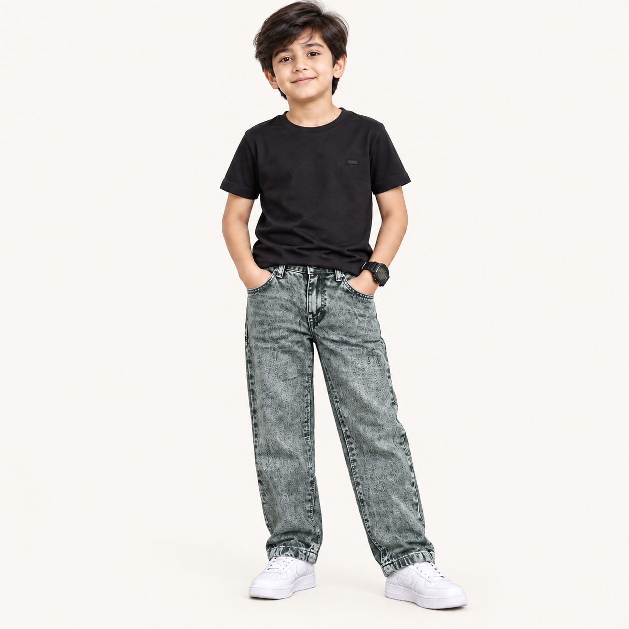 Sage Street Wash Boys Jeans
