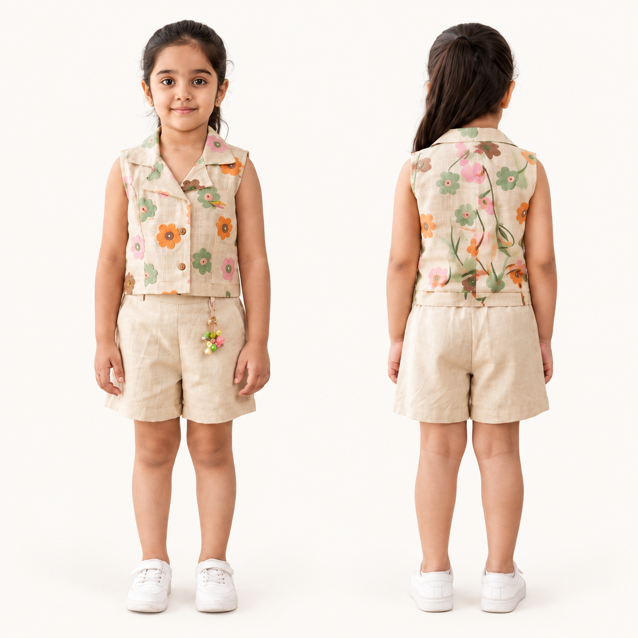 Meadow Bloom Shorts Set